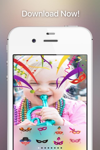 Mardi Gras Cards - Add Stickers to your Photos! screenshot 4