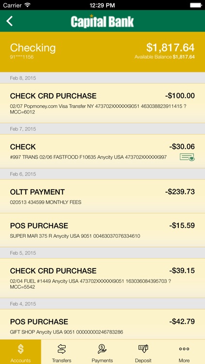 Capital Bank – Mobile Banking screenshot-3