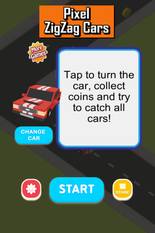 Pixel ZigZag Cars 3D - náhled