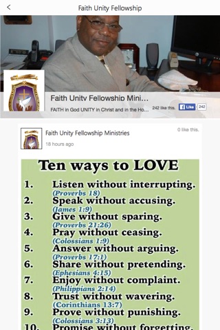 Faith Unity Fellowship screenshot 2