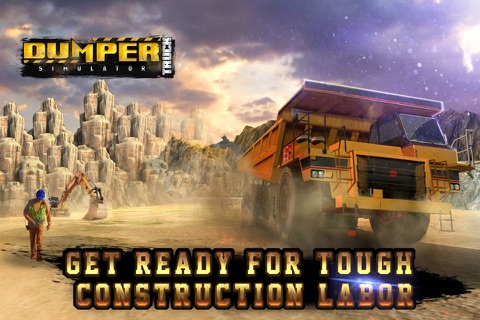 Dumper Truck Simulator 3D - Heavy Construction Crane Simulator screenshot 3