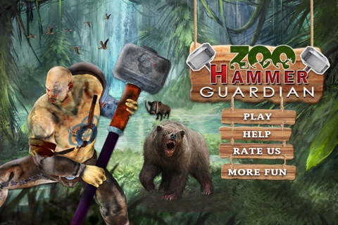 Wild Animals Rescue Warriors 3D – Hammer Guardian "The Jungle Savior" screenshot 4