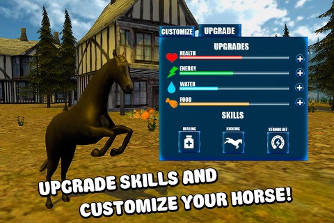 Wild Horse Survival Simulator 3D Full screenshot 4