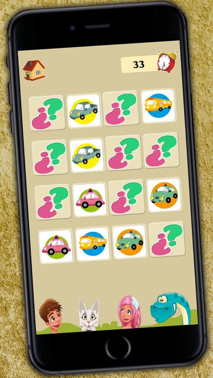 Memory game for children: memory cars. Learning game for boys screenshot-3