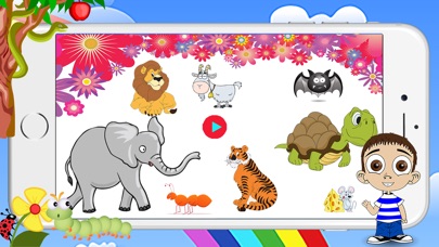 Learning Name of Animal In English Language Games For Kids or 3,4,5,6 to 7 Years Olds 1.0.2 IOS -