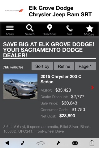 Elk Grove Dodge screenshot 3