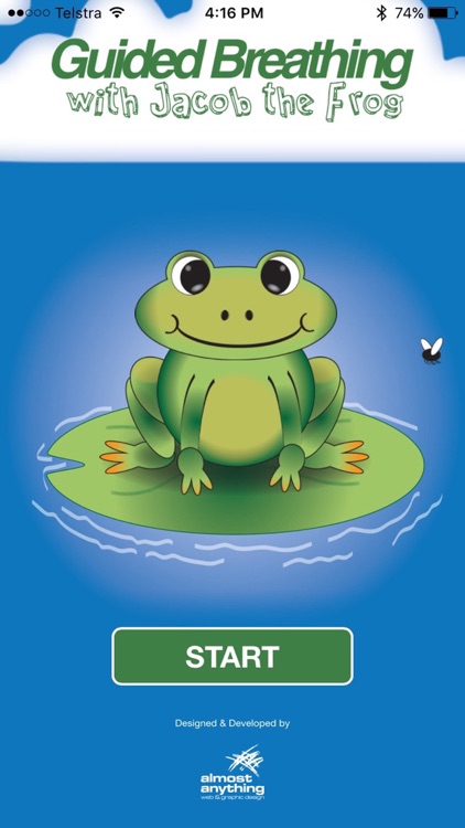 Guided Breathing with Jacob the Frog