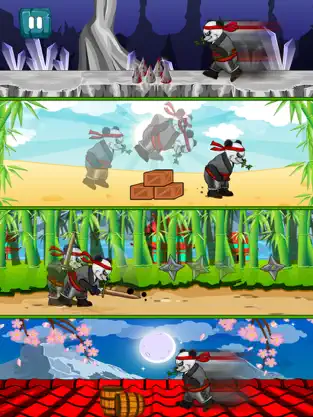 Captura de Pantalla 2 Ninja Panda 3 iphone