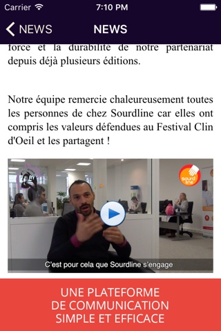 Festival Clin d'Oeil screenshot 4