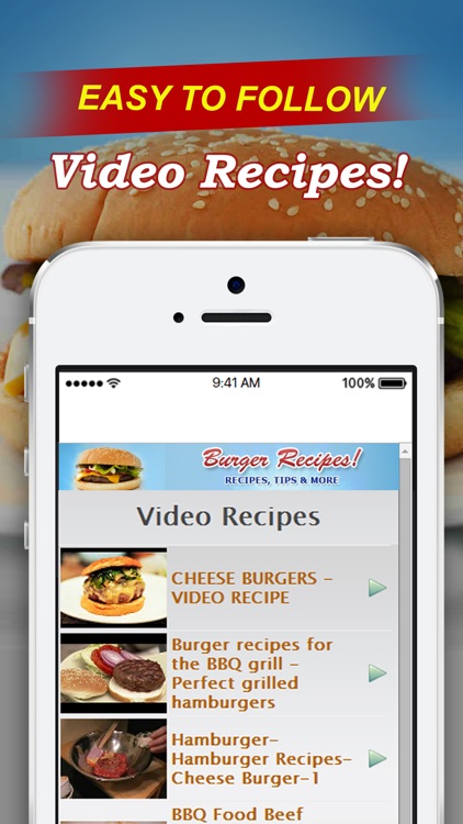 Burger Recipes!!