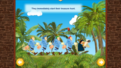 How to cancel & delete Treasure Island. An Interactive Children`s Book. from iphone & ipad 4