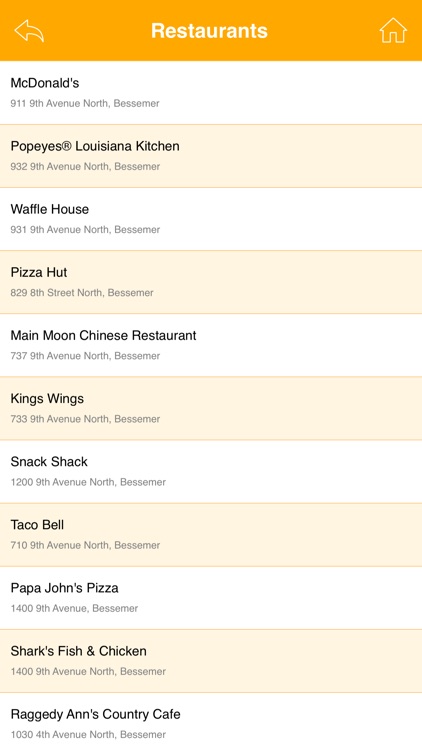 Fried Chicken Restaurants USA screenshot-4