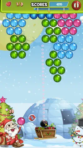 Game screenshot Bubble Winter Season - Matching Shooter Puzzle Game Free mod apk