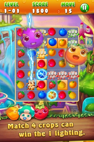 Match3 Fruit Splash Blast screenshot 2