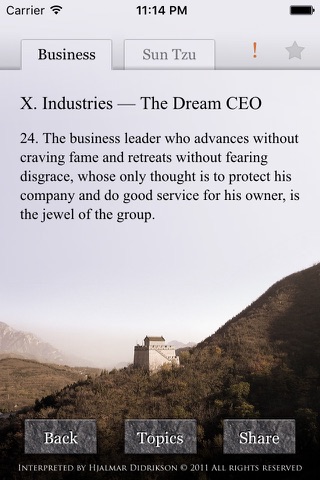 Sun Tzu's The Art of Business screenshot 2