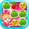 Fruit World Splash Mania – A sweet connect line puzzle game with adorable Fruits