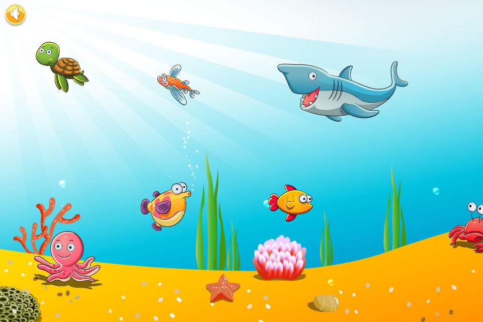 Colorful Sea (Sea Animals Puzzle Game for Kids) screenshot 2