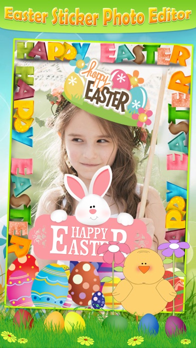 How to cancel & delete Easter Photo Sticker.s Editor - Bunny, Egg & Warm Greeting for Holiday Picture Card from iphone & ipad 3