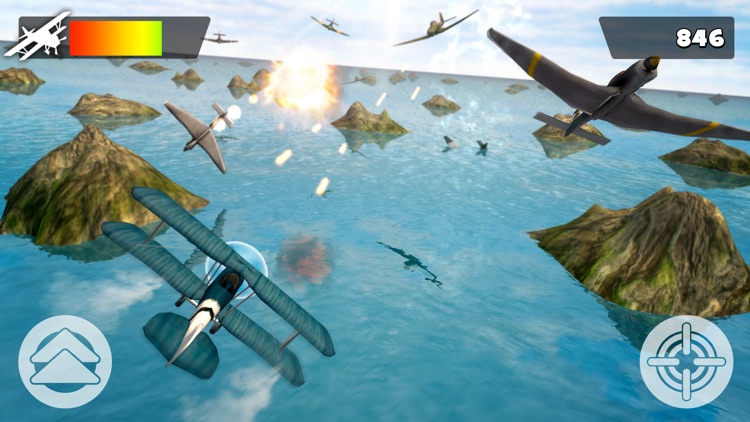 World of War | Fight the Enemy Airplane For a Free Flight screenshot-4