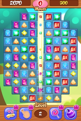 Diamond Crystal Crush Match 3 Gem HD screenshot 3