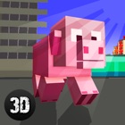 Blockhead Pig City Rampage 3D