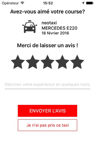 tedyCab - Commandez un taxi à Paris et en France screenshot 4