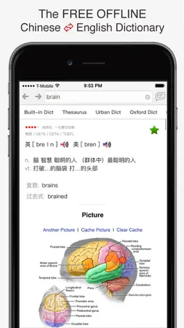 Game screenshot English - Chinese Dictionary & Phrasebook / 英英字典、翻译器、抽认卡、短语集 mod apk