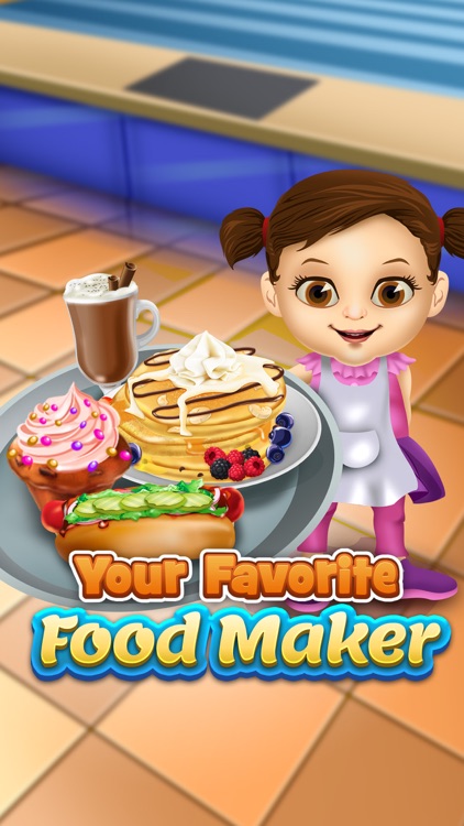 Crazy Dessert Food Maker Salon - School Lunch Making & Cupcake Make Cooking Games for Kids 2!