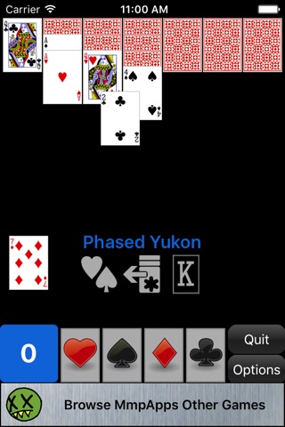 Phased Yukon Solitaire screenshot 3