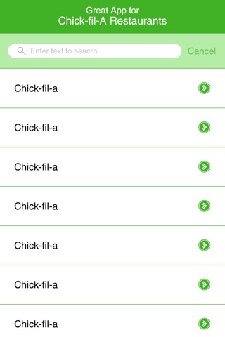 Great App for Chick-fil-A Restaurants screenshot 2