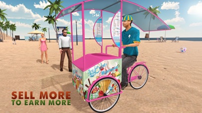 Ice Cream Beach Man 3D – Frozen Dessert Delivery Simulation 1.0 IOS -