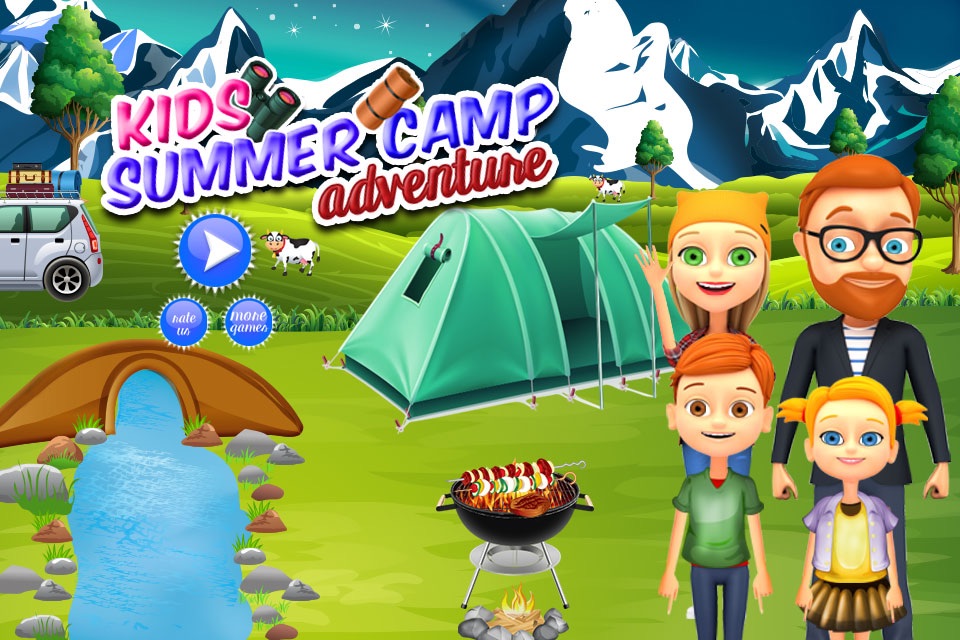 Family Trip Summer Camp - Games for Kids screenshot 2