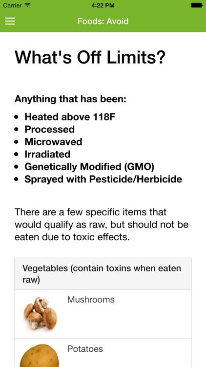 Raw Food Diet Guide screenshot-4