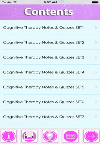 Cognitive Therapy Exam Review 2100 Flashcards screenshot 4