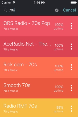70s Era Music Radio Stations screenshot 3
