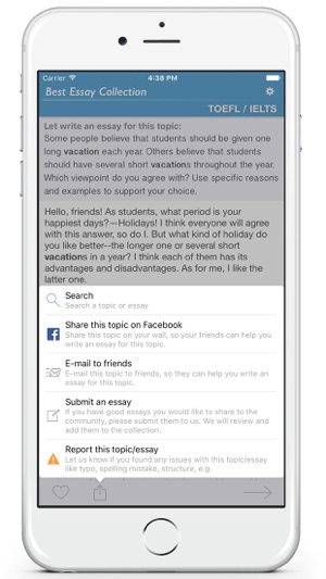 Essay Collection for TOEFL/IELTS - 散文集(圖4)-速報App