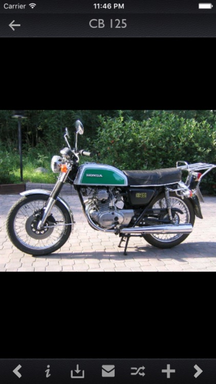 Honda Motorcycles Specs