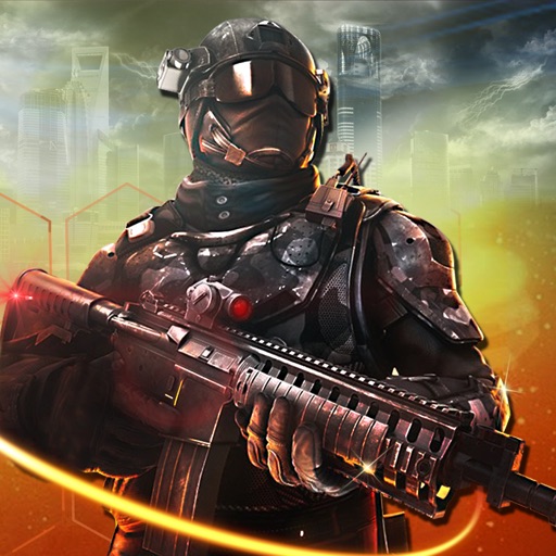 Modern Terrorist War combat shooting game. Icon