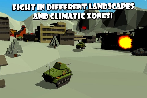 Iron Tank Battle Wars 3D Full screenshot 3