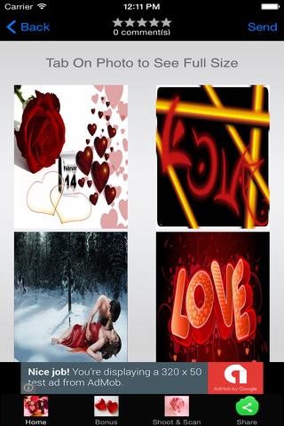 Valentine's Day Top Photo Frames screenshot 2