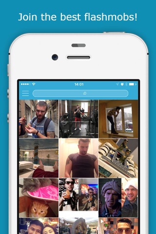 Фото и видео флешмобы в Flashmober screenshot 2