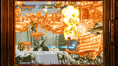 Screenshot from METAL SLUG 1
