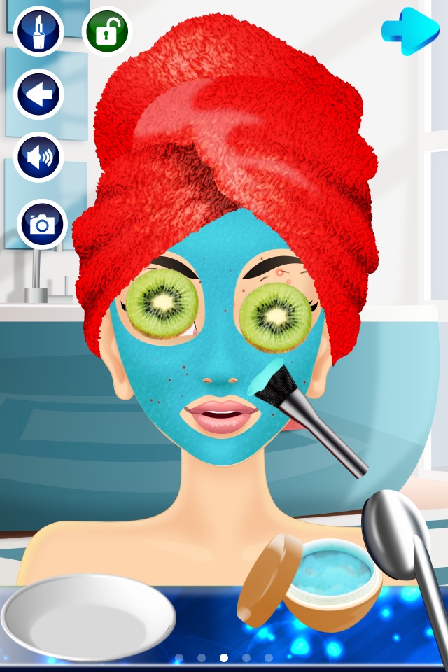 City Girl Makeover - Makeup Girls Spa & Kids Games screenshot 2