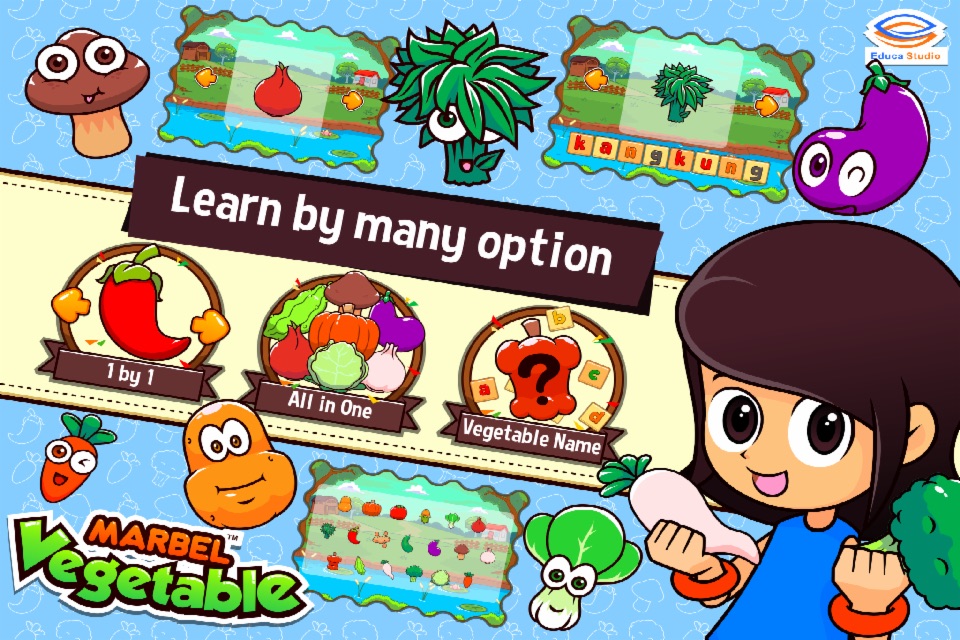 Marbel Vegetable Fun Preschool Games screenshot 3
