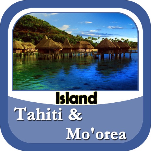 Tahiti & Mo'orea Island Offline Map Travel Guide icon