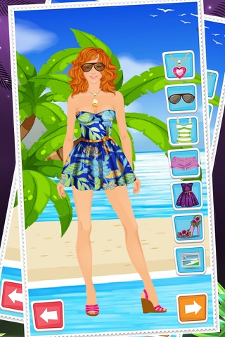 Beauty Girls Dress Me Up Summer Collection - Fashion Model And Makeover screenshot 3