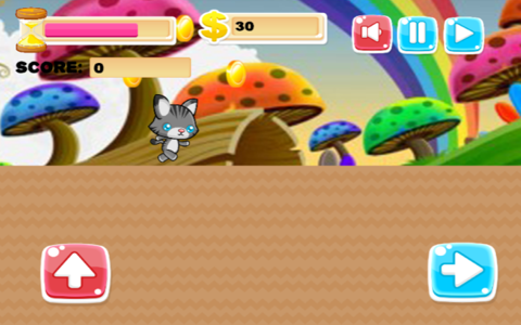 kitty jumper - meo happy free for kids screenshot 3