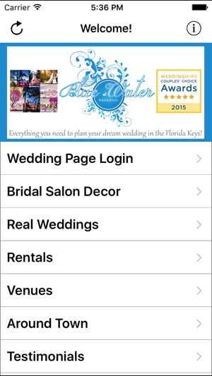 Blue Water Weddings(圖1)-速報App