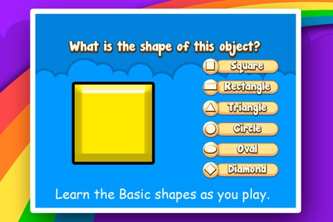 Learning Basics of Shapes and Primary Colors for Growing Kids screenshot 2