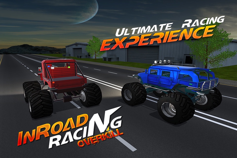 InRoad truck racing overkill : combat & destroy racing game screenshot 3